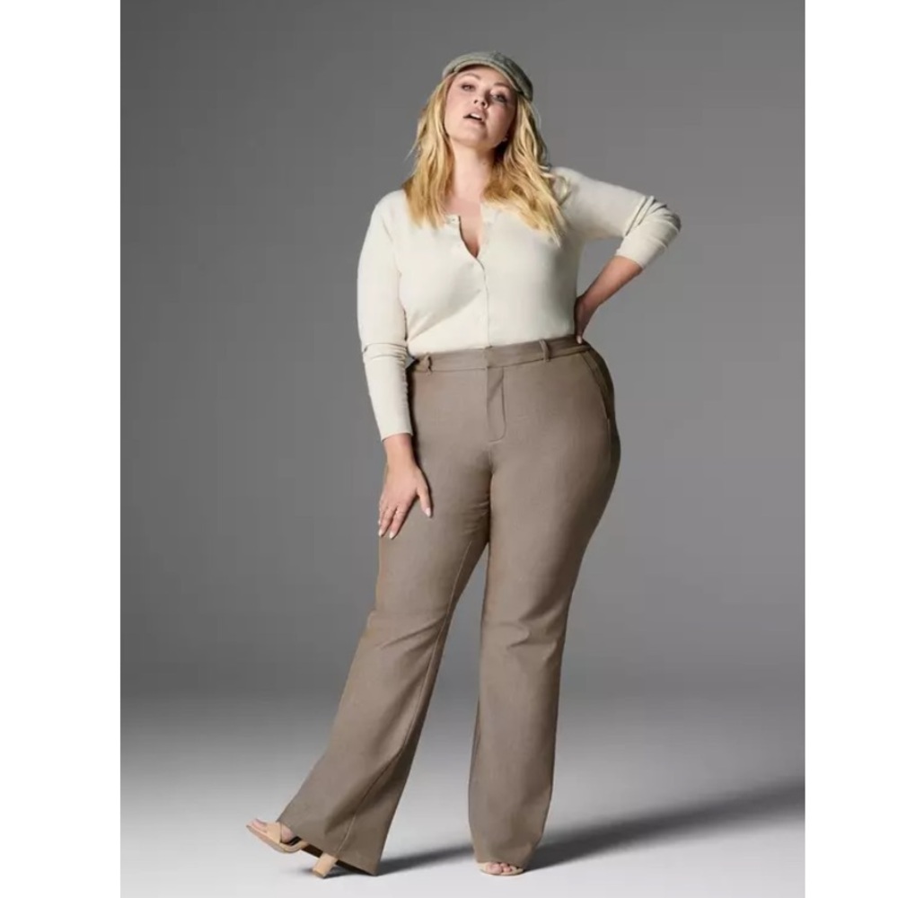 TORRID NWT Everyday Soft Cardigan Crew Sweater Oatmeal 0657 - Picture 6 of 7